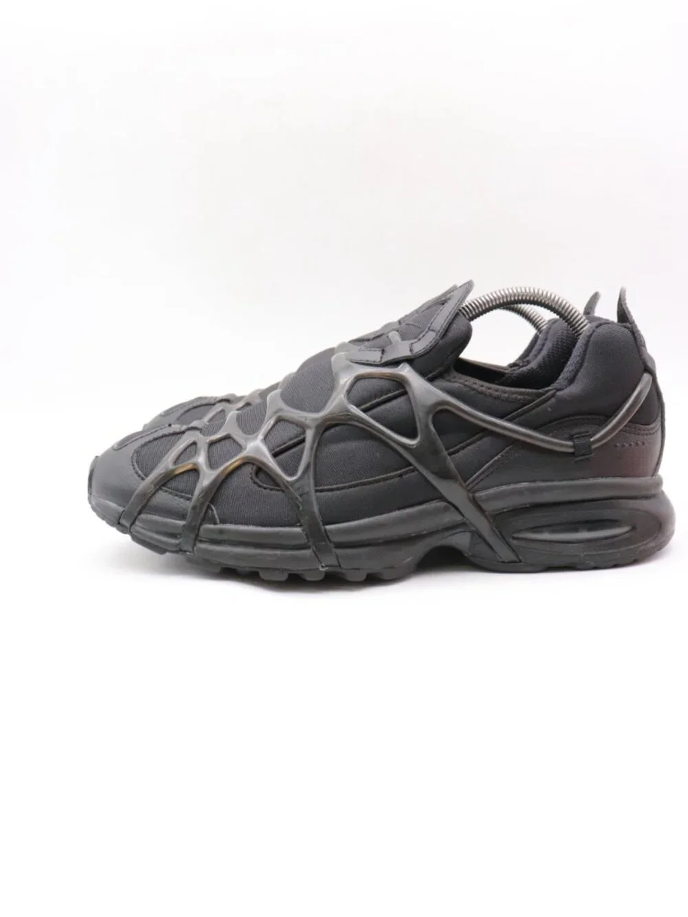 Nike Air Kukini Men's Size 9.5 Triple Black Slip On Sneakers Shoes DV0659-001